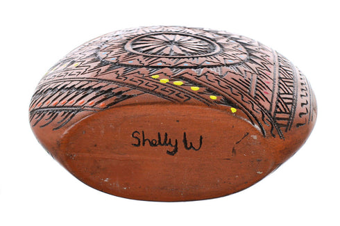 Hand Crafted Navajo Pot By Artist Shelly Watchman JX130401